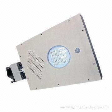All-in-one Solar Powered Garden Light, 12W Power with -30 to 70°C Working Temperature